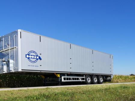 Naczepa z ruchomą podłogą Cargo Floor | BODEX