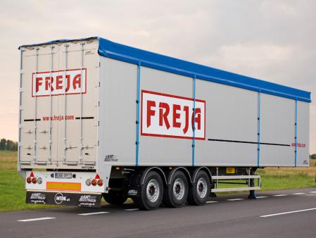 Naczepa z ruchomą podłogą Cargo Floor | BODEX