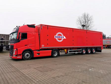 Naczepa z ruchomą podłogą Cargo Floor | BODEX