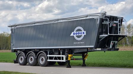 Wywrotka aluminiowa z klapo-drzwiami | BODEX