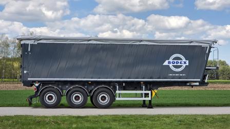 Wywrotka aluminiowa z klapo-drzwiami | BODEX