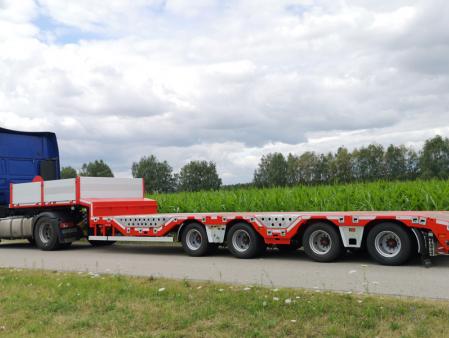 Naczepa niskopodwoziowa 4-osiowa | Producent BODEX