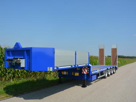 Naczepa niskopodwoziowa 4-osiowa | Producent BODEX